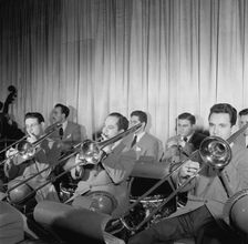 Portrait of Vernon Friley, Irv Dinkin, Jim Harwood, John Chance, Paul Kashian..., N.Y., ca. Jan. 194 Creator: William Paul Gottlieb