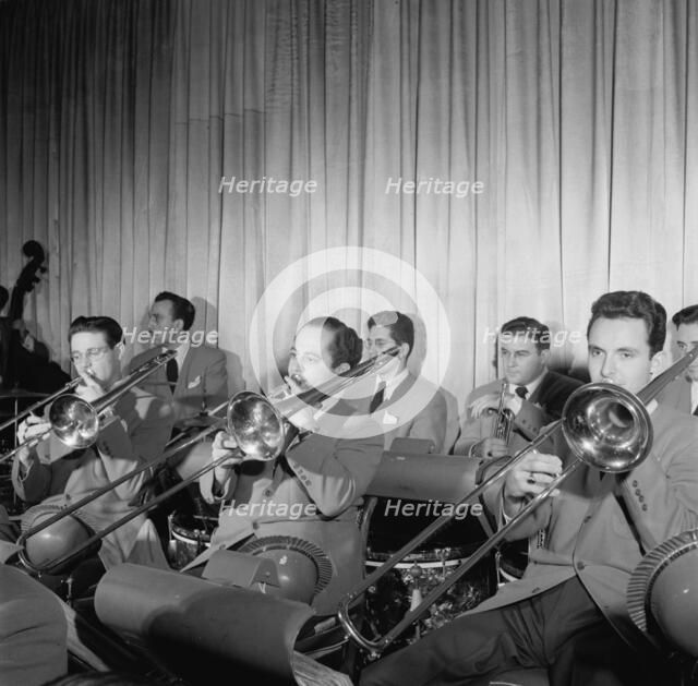 Portrait of Vernon Friley, Irv Dinkin, Jim Harwood, John Chance, Paul Kashian..., N.Y., ca. Jan. 194 Creator: William Paul Gottlieb.
