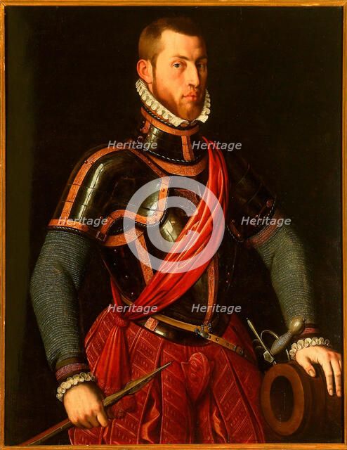 Portrait of Vespasiano I Gonzaga (1531-1591), Duke of Sabbioneta, c1590. Creator: Campi, Bernardino (1522-1591).