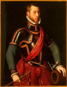 Portrait of Vespasiano I Gonzaga (1531-1591), Duke of Sabbioneta, c1590. Creator: Campi, Bernardino (1522-1591)