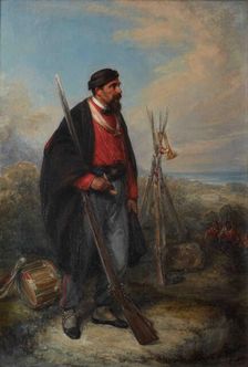 Portrait of Vittore Tasca (1821-1891), 1863. Creator: Carnovali, Giovanni (1804-1873)