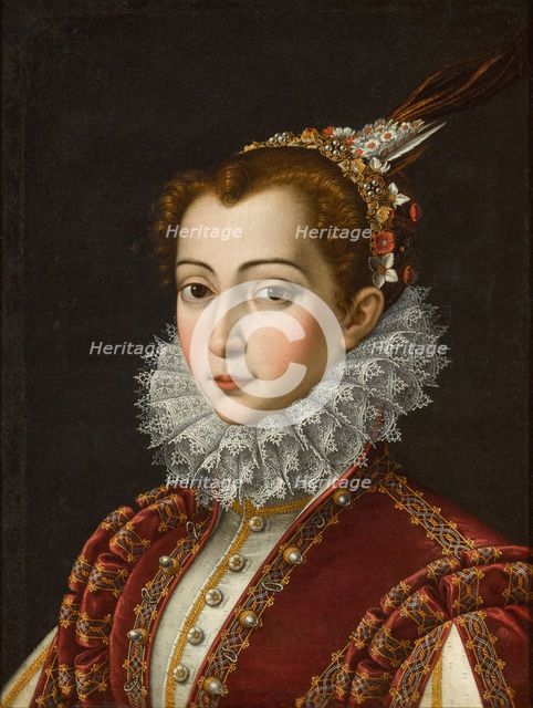 Portrait of Vittoria Accoramboni (1557-1585), c1580. Creator: Pulzone, Scipione (1550-1598).