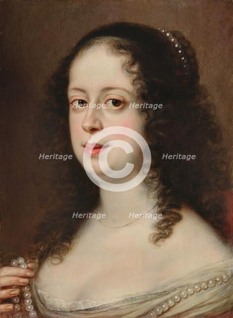 Portrait of Vittoria della Rovere (1622-1694). Creator: Sustermans, Justus (Giusto) (1597-1681).