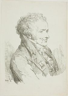 Portrait of Vivant-Denon, 1816. Creator: L. F. Laurent