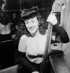 Portrait of Vivien Garry, New York, N.Y., Dixon's, ca. May 1947. Creator: William Paul Gottlieb
