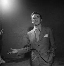 Portrait of Vic Damone, 1938. Creator: William Paul Gottlieb