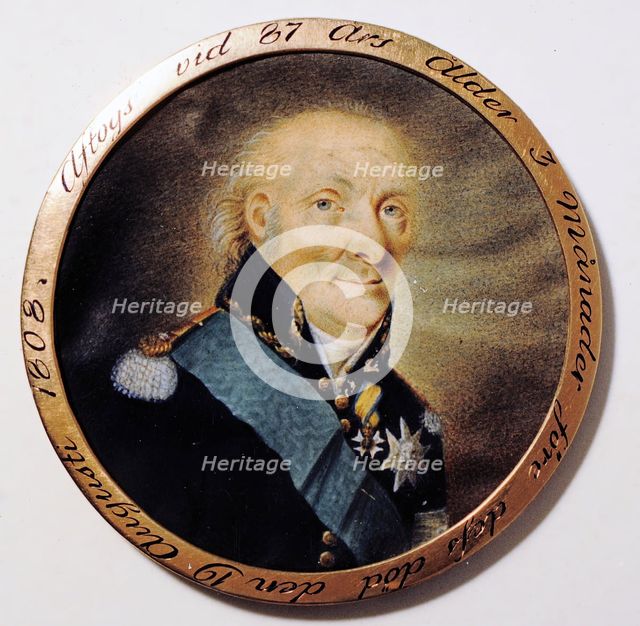 Portrait of Vice Admiral Fredrik Henrik af Chapman, 1808, early 19th century. Creator: Anders Gustaf Andersson.