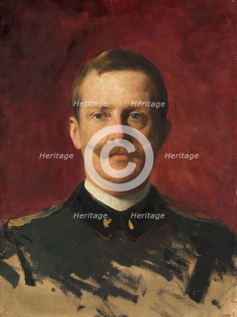 Portrait of Victor Emmanuel III. (1869-1947), King of Italy, 1904. Creator: Grosso, Giacomo (1860-1938).