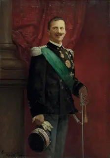 Portrait of Victor Emmanuel III (1869-1947), King of Italy, 1913
