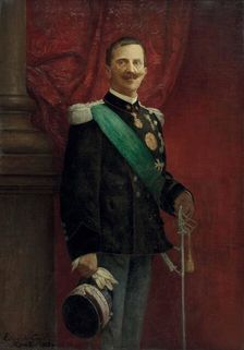 Portrait of Victor Emmanuel III (1869-1947), King of Italy, 1913