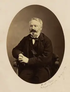 Portrait of Victor Hugo, 1862. Creator: Etienne Carjat