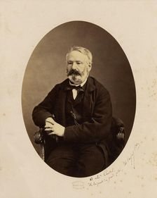 Portrait of Victor Hugo, 1862. Creator: Etienne Carjat