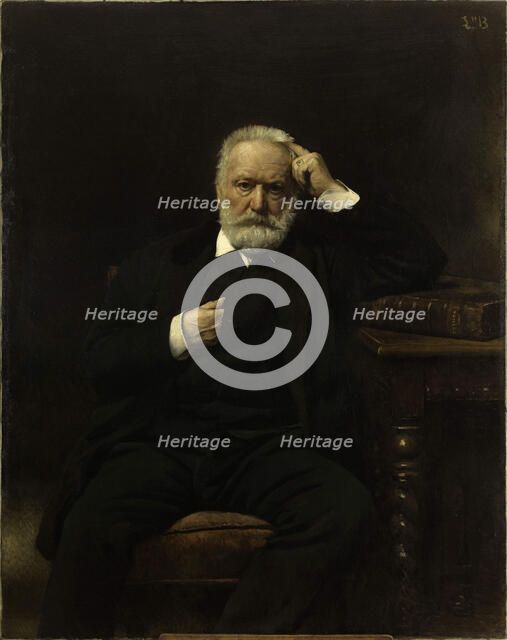 Portrait of Victor Hugo, 1870s.