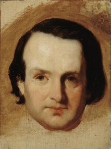 Portrait of Victor Hugo (1802-1885), ca 1835. Creator: Heim, François-Joseph (1787-1865)
