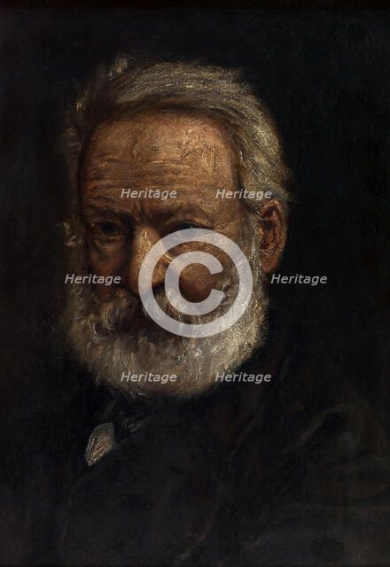 Portrait of Victor Hugo. Creator: Unknown.
