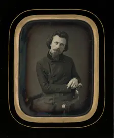 Portrait of Victor Striedbeck, about 1852. Creator: Charles Winter