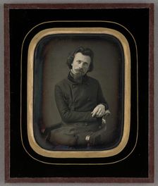 Portrait of Victor Striedbeck, about 1852. Creator: Charles Winter