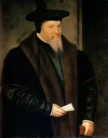 Portrait of Viglius van Aytta (1507-1577), c. 1565. Creator: Pourbus, Frans, the Elder (1546-1581)