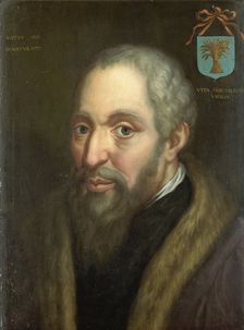 Portrait of Viglius ab Zuichemus, Frisian Jurist, President of the Privy Council and ..., c.1570. Creator: Anon