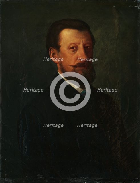 Portrait of Viktor Myszkowski, 1870-1875. Creator: Vojtech Klimkovic.