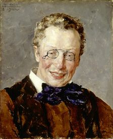 Portrait of Ville Vallgren, 1880. Creator: Ernst Josephson