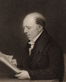 Portrait of Vincent Novello (1781-1861) , 1830. Creator: Humphrys, William (1794-1865)