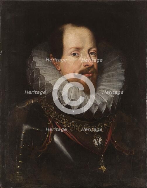 Portrait of Vincenzo Gonzaga (1562-1612), Duke of Mantua, Early 17th cen.. Creator: Anonymous ().