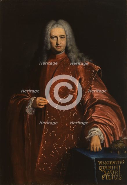 Portrait of Vincenzo Querini, c1730-1740. Creator: Nazari, Bartolomeo (1693-1758).