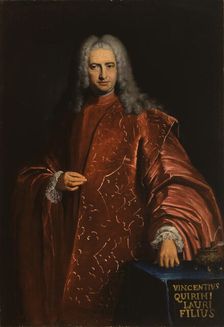 Portrait of Vincenzo Querini, c1730-1740. Creator: Nazari, Bartolomeo (1693-1758)