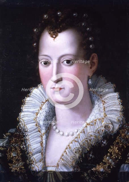 Portrait of Virginia de' Medici (1568-1615), c1590. Creator: Giovanni Maria Butteri.