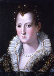 Portrait of Virginia de Medici (1568-1615), c1590. Creator: Giovanni Maria Butteri