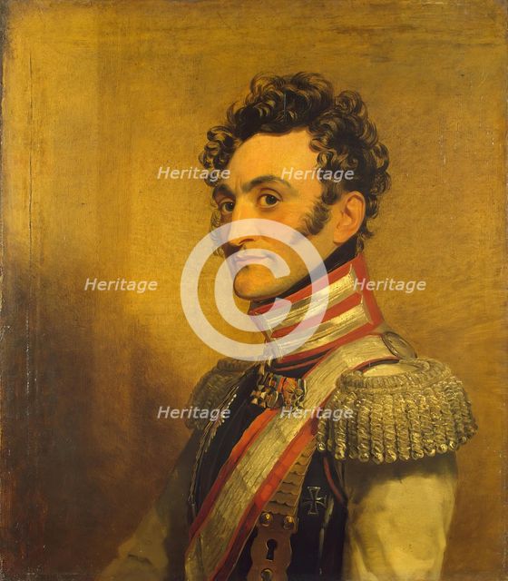 Portrait of Vladimir I. Kablukov (1780-1848) (2nd), 1822. Creator: George Dawe.