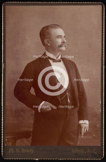 Portrait of W. Nelson Toler, Between 1890 and 1893. Creator: Brady's National Photographic Portrait Galleries.