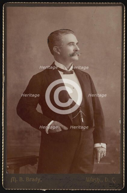 Portrait of W. Nelson Toler, Between 1890 and 1893. Creator: Brady's National Photographic Portrait Galleries.
