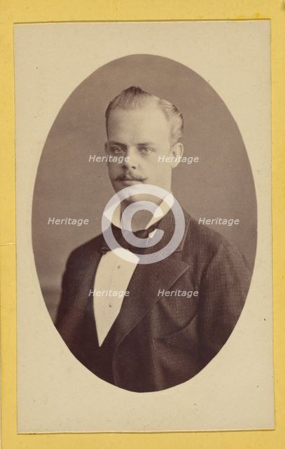 Portrait of W. Stürcke junior(?), about 1870. Creator: P.J. Sciandra.