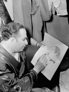 Portrait of Xavier Cugat, New York, N.Y., 1946. Creator: William Paul Gottlieb