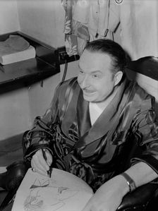 Portrait of Xavier Cugat, New York, N.Y., 1946. Creator: William Paul Gottlieb
