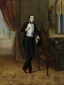 Portrait of Young Duke N.B. Yusupov, 1851. Creator: Vincenzo Pasquale Angelo Petrocelli