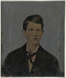 Portrait of young man, 1860s-1880s. Creator: Unknown
