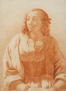 Portrait of young woman, c1650. Creator: Karel Du Jardin