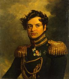 Portrait of Yakov A. Potyomkin (1781-1831), 1822. Creator: Workshop of George Dawe
