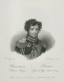 Portrait of Yakov Alexeevich Potyomkin (1781-1831), 1813