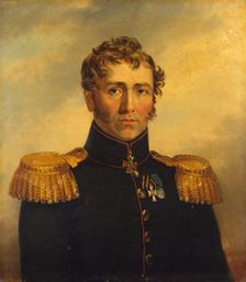 Portrait of Yakov Ye. Guine (1769-1813), 1824. Creator: Workshop of George Dawe