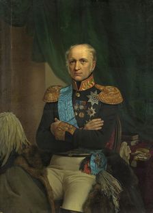 Portrait of Ye. F. Kankrin, 1872. Creator: Georg von Bothmann
