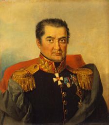 Portrait of Yevgeny I. Markov (1769-1828) (1st), 1823. Creators: George Dawe, Workshop of George Dawe