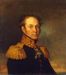 Portrait of Yevgeny I. Olenin (1774-1827), 1823. Creator: Workshop of George Dawe