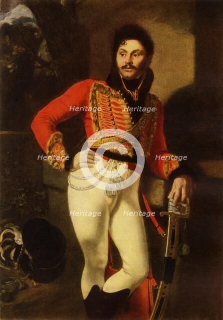 'Portrait of Yevgraf Vladimirovich Davydov', 1822, (1965).  Creator: Orest Kiprensky.