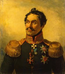 Portrait of Yefim I. Chaplits (1768-1825), 1822. Creator: Workshop of George Dawe