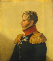 Portrait of Yegor A. Akhte (1772-1826), 1828. Creator: Workshop of George Dawe