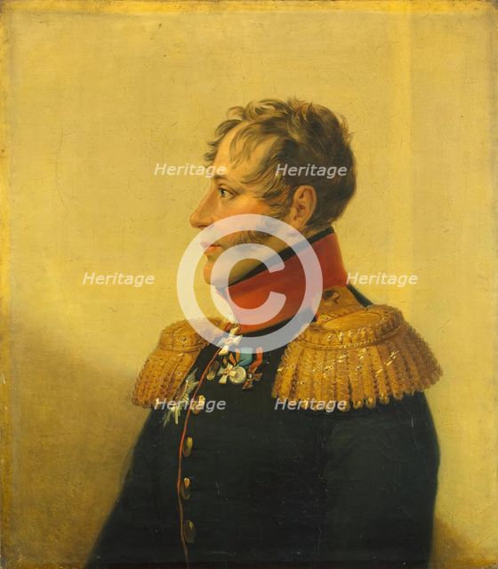 Portrait of Yegor A. Akhte (1772-1826), 1828. Creator: Workshop of George Dawe.